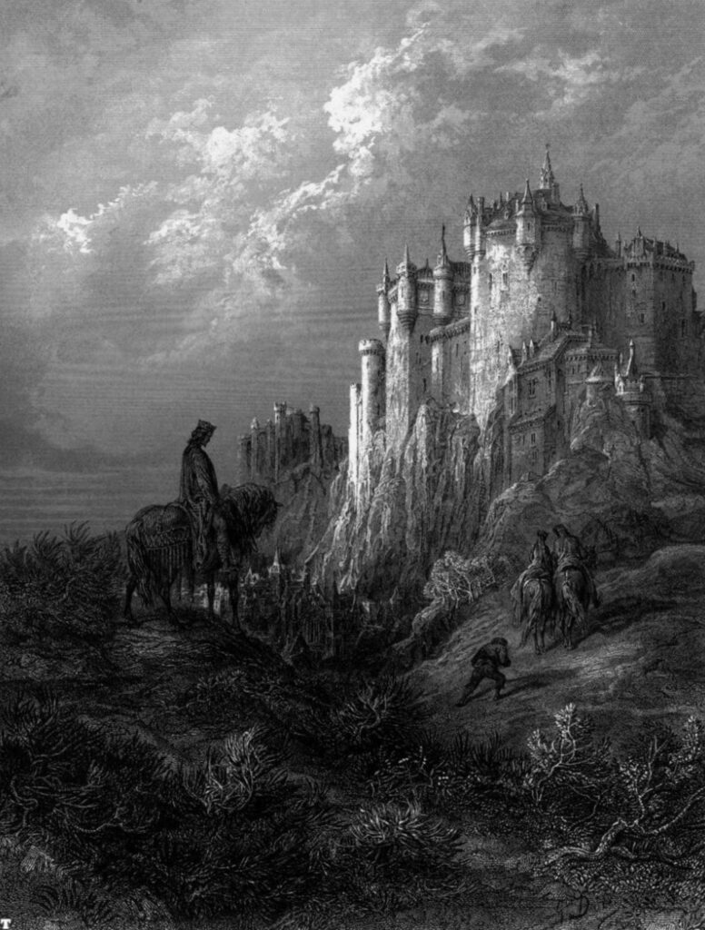 By Gustave Doré - Enid, by Lord Alfred Tennyson. London: Edward Moxon & Co., 1868., Public Domain, https://commons.wikimedia.org/w/index.php?curid=678153